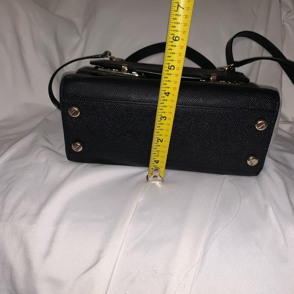 FIRM HENRI BENDEL BLACK SATCHEL - Picture 12 of 13